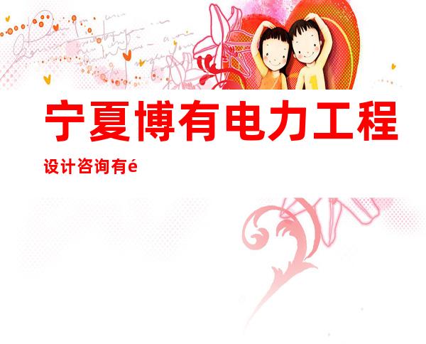 宁夏博有电力工程设计咨询有限公司
