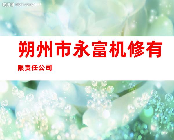 朔州市永富机修有限责任公司